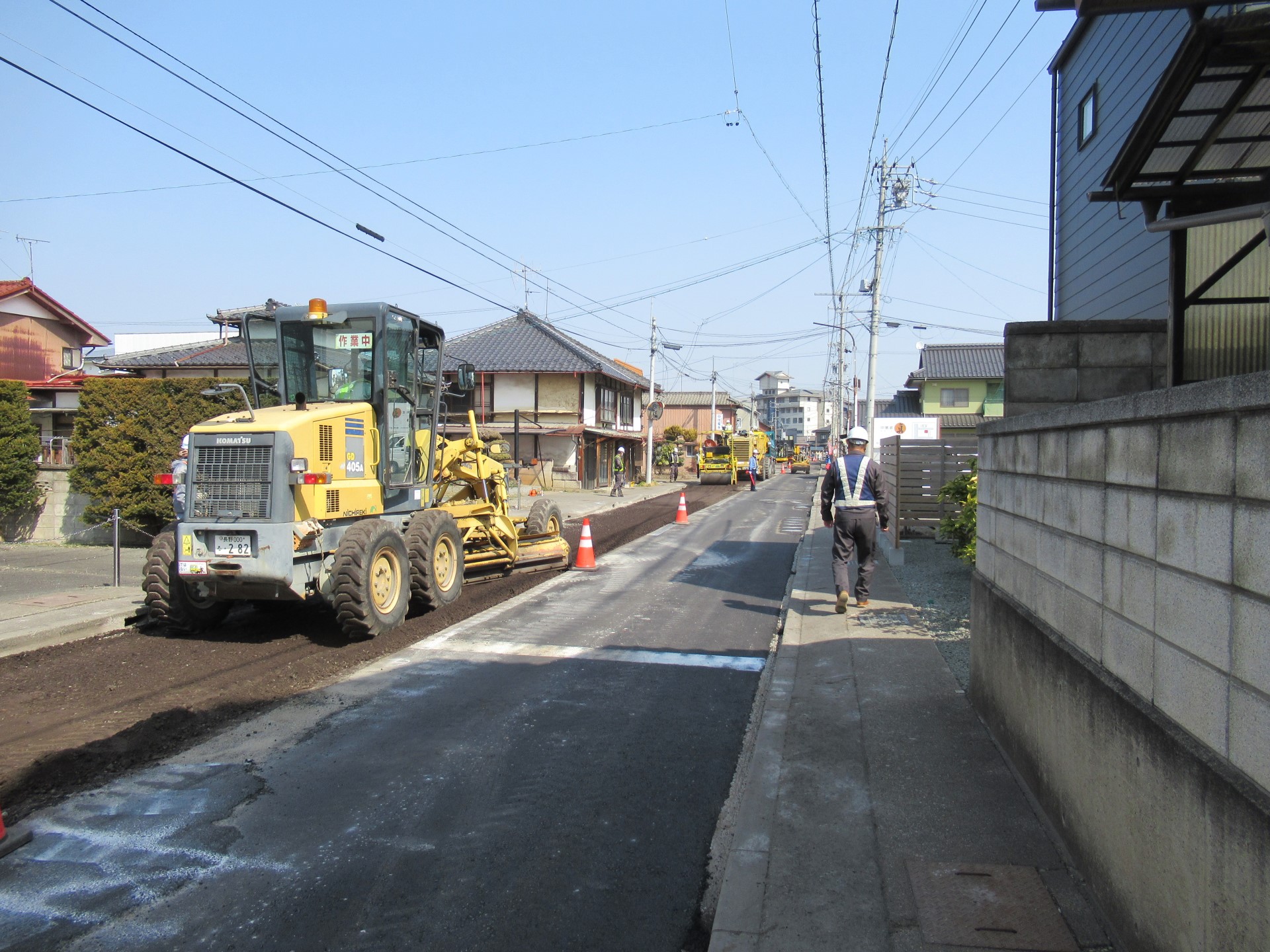 道路舗装工事